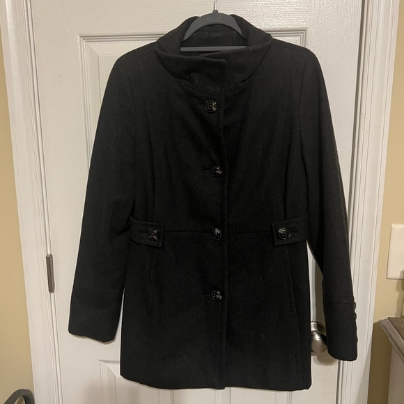 Women’s Nine West Wool Pea Coat - Picture 1 of 7